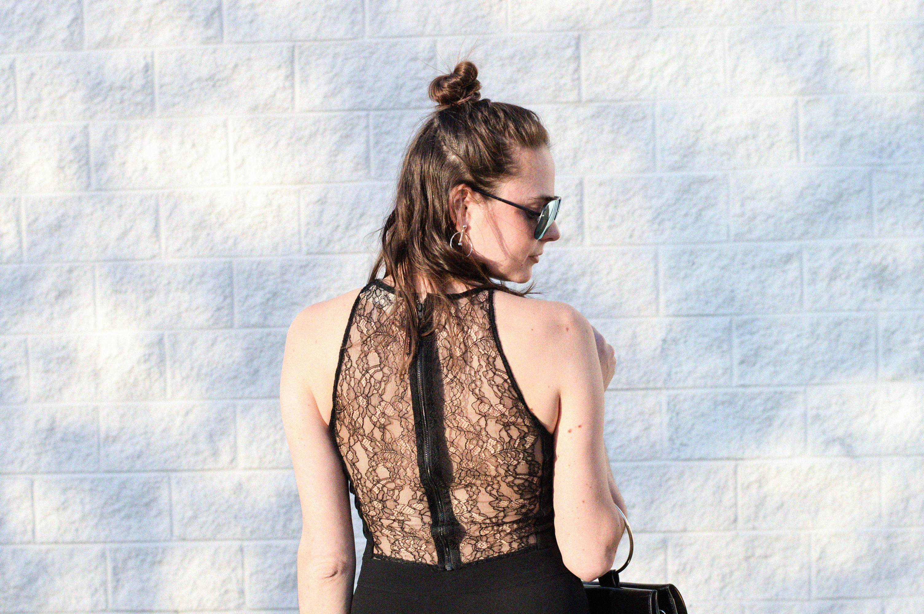 zara ruffle pants