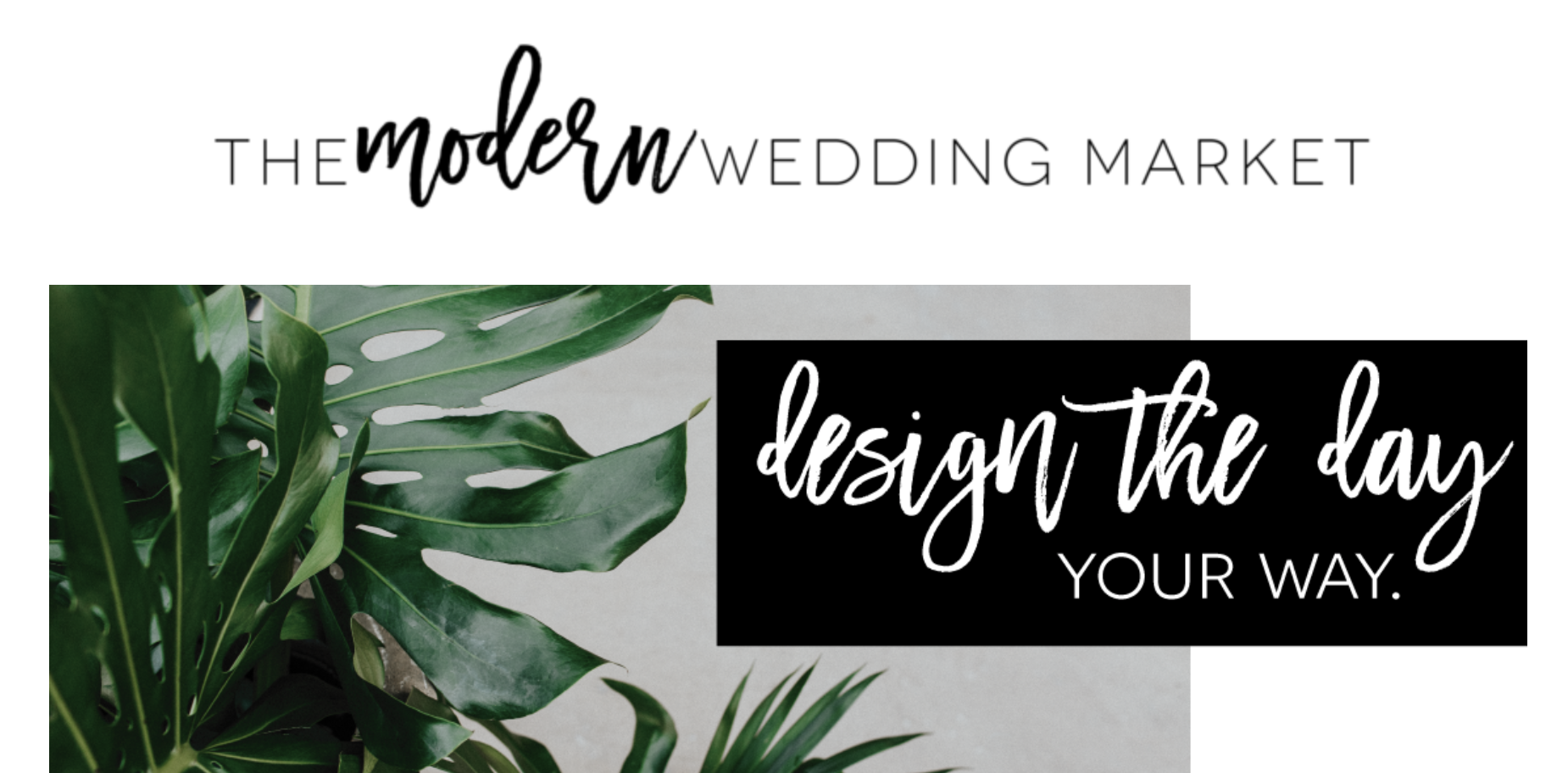 modern wedding market