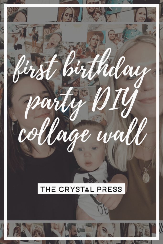 THE CRYSTAL PRESS DIY COLLAGE WALL