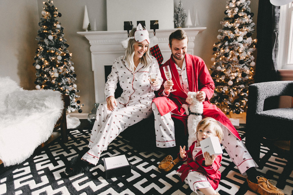 petite plume christmas pajamas