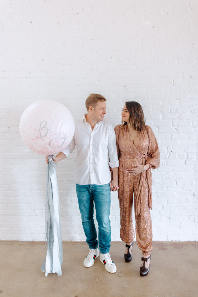 gender reveal studio shoot the crystal press