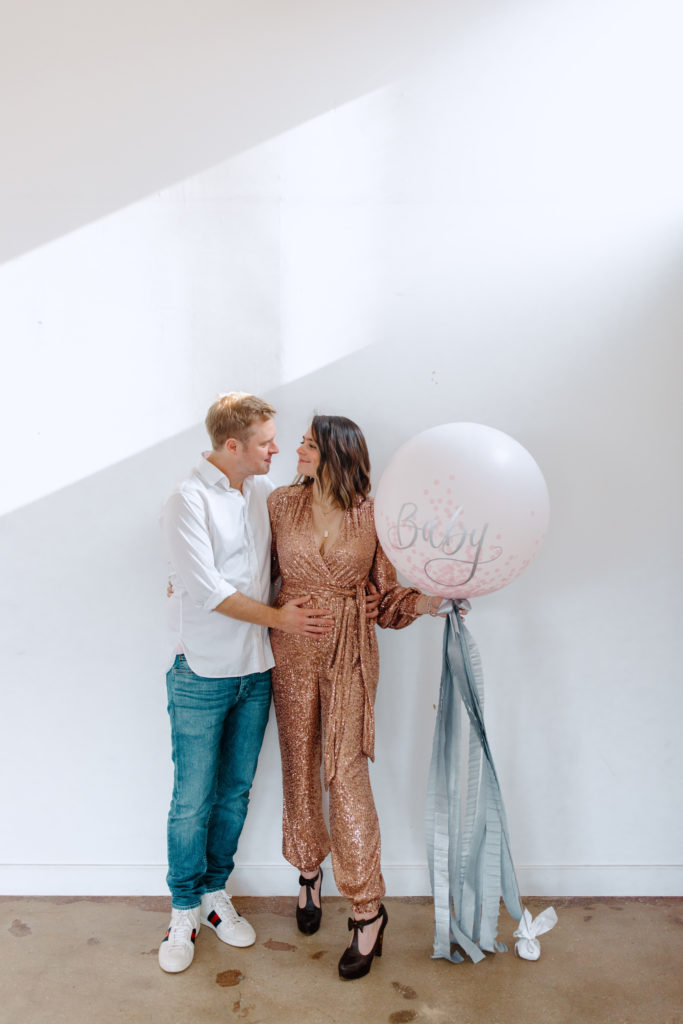 gender reveal studio shoot the crystal press