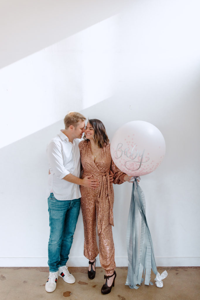 gender reveal studio shoot the crystal press