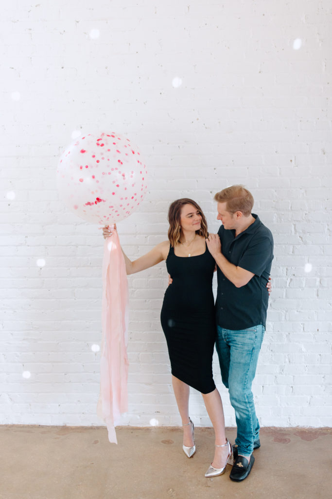 gender reveal studio shoot the crystal press