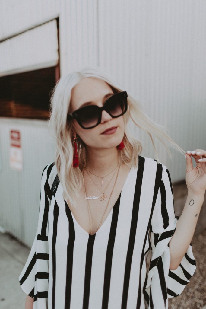 Black and White Striped Dresses for Summer | the crystal press fashion blog
