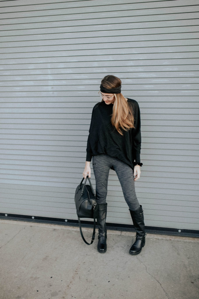 Winter Essentials: Oversized Sweaters + Black Boots | the crystal press ...