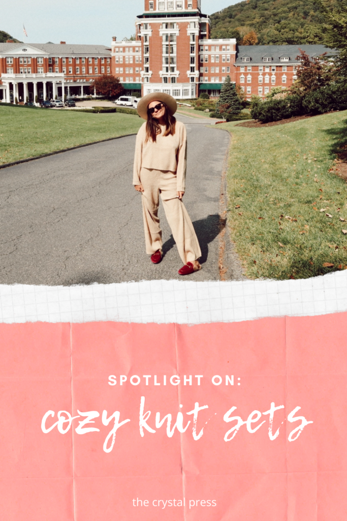 the crystal press nasty gal knit set