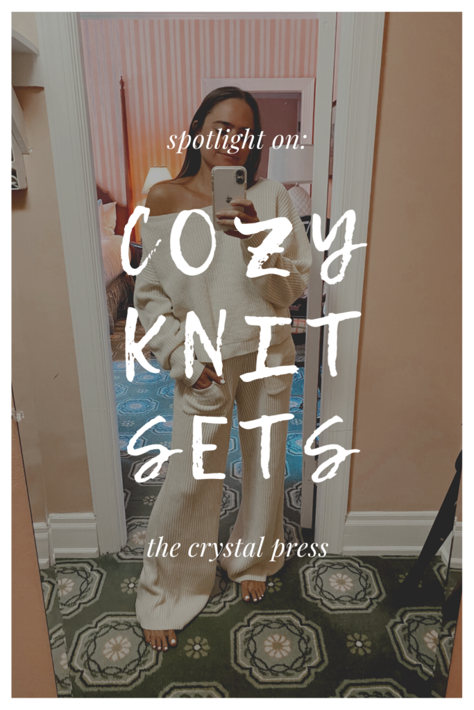 the crystal press nasty gal knit set