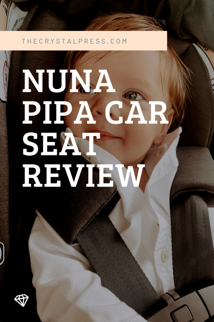 the crystal press nuna car seat