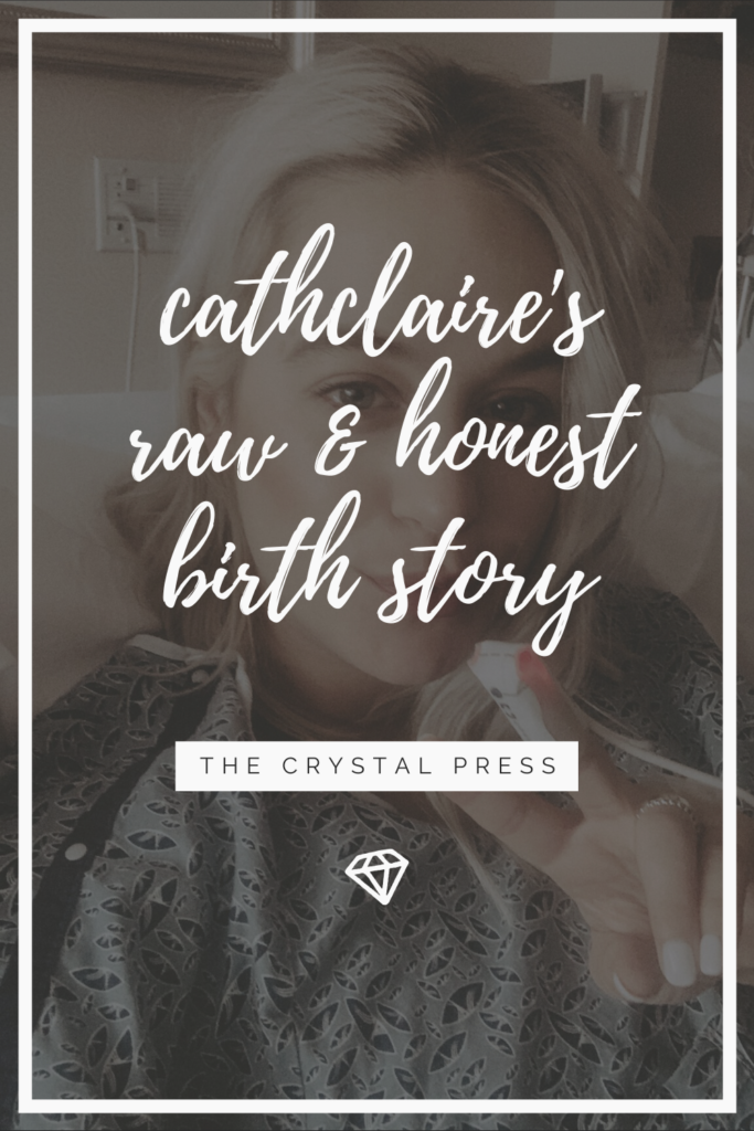 the crystal press cathclaire birth story