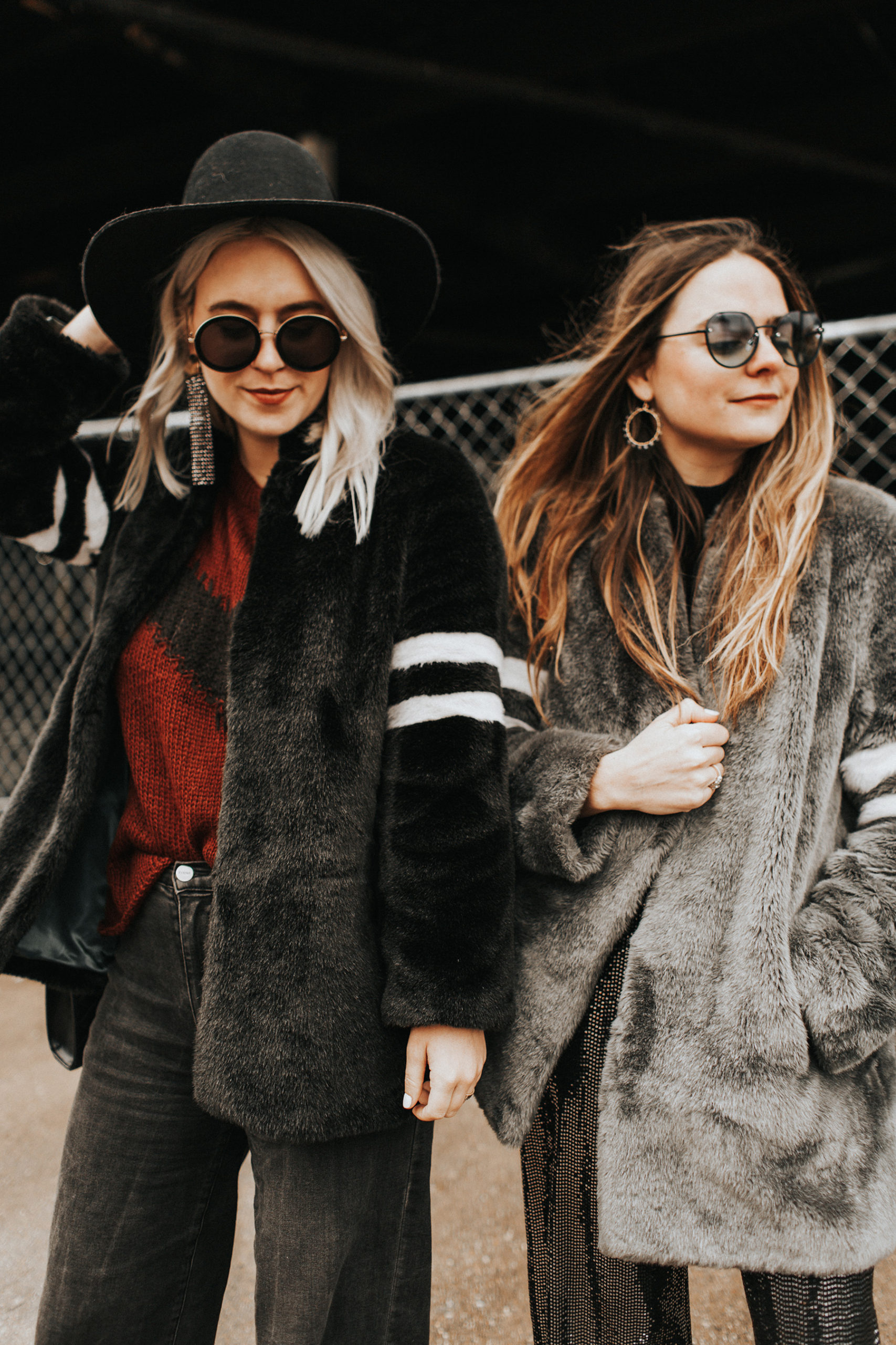 faux fur coats