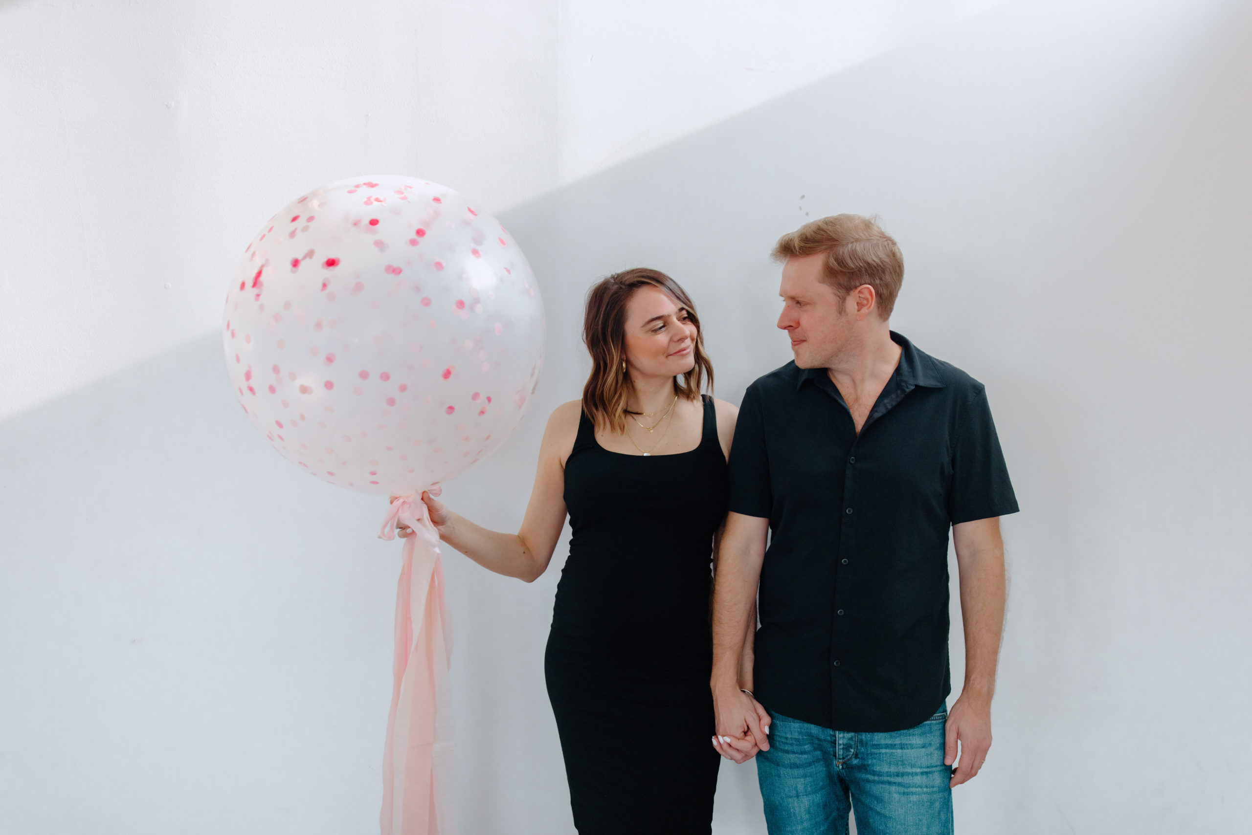 gender reveal studio shoot the crystal press