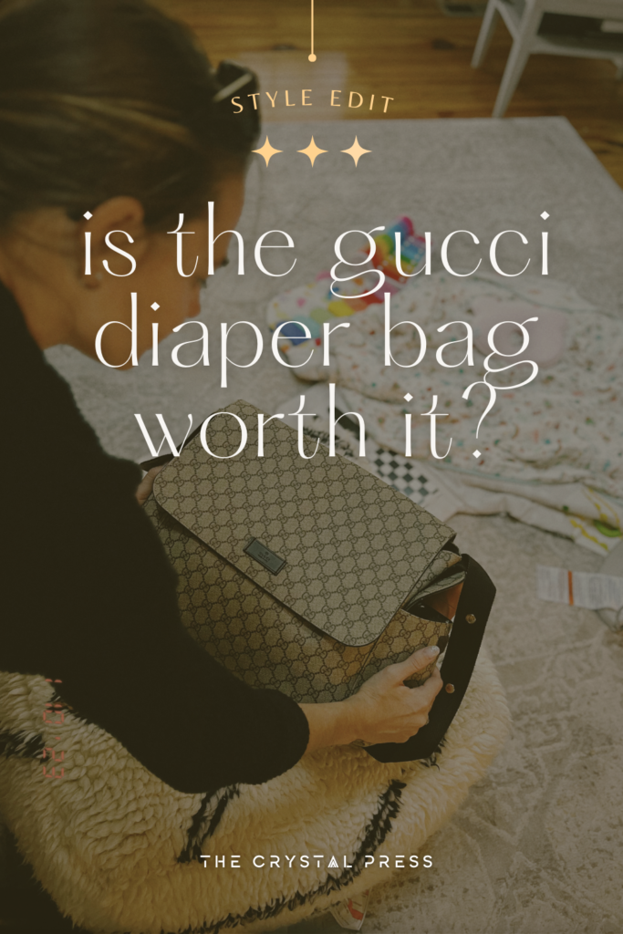 GUCCI DIAPER BAG